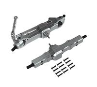 Per WPL C14 C24 Per Feiyu Per JJRC 1/16 Metal Bridge Total Remote Control Car Upgrade Parti Modificate Modello Riparazione Accessorio Ricambi Assi RC(Gray)