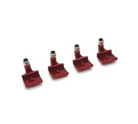 Per WPL C64 C64-1 1/16 Metal Shock Tower Ammortizzatore Staffa Di Montaggio RC Car Upgrade Parts Accessori Accessorio Per Auto RC(Red)