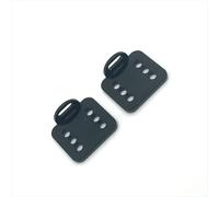 Per WPL C74 C74-1 1/16 2 Pezzi In Metallo Per Componenti Fissaggio Scocca Auto RC Riparazioni Sostituzioni Modifiche Accessori Parti Di Auto Rc(Black)
