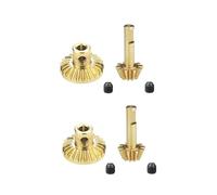 Per WPL D12 B24 B36 C14 C24 Per MN D90 D98 D99 Per MN99S 1/2/4 Coppie In Metallo Asse Posteriore Ingranaggio Albero Trasmissione Set Accessori Parti Accessori RC