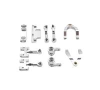 Per WPL D12 CNC In Metallo Inferiore Braccio Oscillante Sterzo Giunto Sferico Set RC Auto Veicoli Cingolati Parti Accessori Aggiornamenti Sostituzioni Parti Aggiornamento RC(Silver)