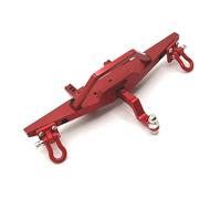 Per Wrangler Per MN128 1/12 RC Crawler Car Paraurti Anteriore E Posteriore Bull Bar Protezioni Parti Di Aggiornamento Modello Di Camion Per Buggy Accessori(Red,Front)