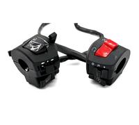 per WY125 22mm 1 Coppia Interruttori Manubrio Moto Sinistro E Destro Clacson Indicatori di Direzione Fari Avviamento Elettrico Pulsante Controller Manubrio Interruttore luci ausiliarie