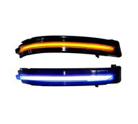 Per X-Trail Per Rogue T32 Per Qashqai J11 Per Murano Per Navara Per Juke: Indicatori Direzione A LED Negli Specchietti Retrovisori Esterni Specchietto Laterale Indicatore Di Direzione(Yellow Blue)