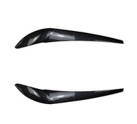 Per X3 F25 X4 F26 2014-2017 1 Paio Di Sopraccigli Per Fari Anteriori Auto Palpebra Lampada Luce Sopracciglia Adesivo Copri Faro Lente(Carbon Fiber look)