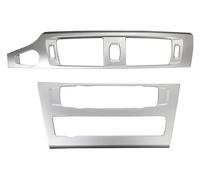 Per X4 F26 2011-2017 Cornice Decorativa Controllo CD Aria Condizionata Interna Auto Auto Rifiniture Interne(B Model Silver)