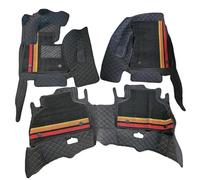 Per X5 2019-Presente G05 G18 LWB F95 X5M Tappetini Auto Neri A Copertura Totale Tappetini A Doppio Strato Accessori Set cuscinetti per i piedi