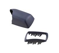 Per X5 E53 2000 2001 2002 2003 2004 2005 2006 Ala Copertura Dello Specchio Laterale Con Cornice Nero Opaco Tappi For Specchietti Retrovisori MTVTFECEWG(Type2Mirror CoverL)