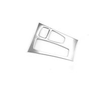 Per X5 E70 X6 E71 2008 2009 2010 2011 2012 2013 LHD Car Interior Console Gear Shift Panel Frame Cover Sticker Trim HETEVSCCK(Silver 2)