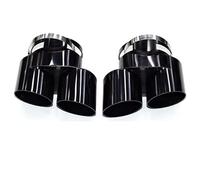 Per X5 G05 Per X6 G06 Per X7 G07 2019-2024 Tubo Di Scarico Tubo Interno In Acciaio Inossidabile Rivestimento Del Silenziatore Punta Ugello Auto Tubo Scarico(Black)