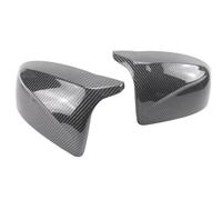 Per X5 Per E70 Per X6 Per E71 2008-2013 2 Parafango Laterale Retrovisore Auto Modificata Copri Specchietti Retrovisori In Fibra Carbonio Calotte Specchio(Carbon Fiber Look)