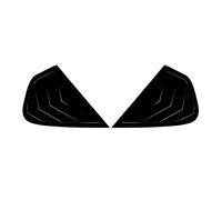 Per X6 X6M E71 E72 2008 2009 2010 2011 2012 2013 2014, Modanatura Per Lamelle Laterali Posteriori Esterne(Gloss Black)