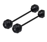 per XADV 750 2017-2021 2022 2023 X-ADV750 Moto Ruota Posteriore Forcella Asta Slitta Perno ASSE Protezione Anticollisione (Retro Argento)