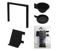 Per xBloom Studio - Scaffale automatico per caffettiera con versamento automatico, accessori per tazza filtrante, supporto per telefono sinistro nero
