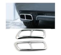Per XC90 2016-2019 2020 Auto Posteriore Silenziatore Di Scarico Estremità Del Tubo Adesivo Copertura Trim Accessori 2pcs Coda Tubo Copertura