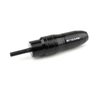 Per XCape 650 650X X Cape 650 X Protezione Dalla Caduta Slider Di Scarico Crash Pad In Lega Di Alluminio Con Logo(Nero)