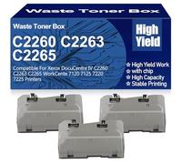 Per Xerox Vaschetta di recupero toner IV C2260 C2263 C2265 compatibile WC7120 008R13089 per Xerox IV C2260 C2263 C2265 7120 7125 7220 7225 Stampanti ad alta resa,8R13089-3PC