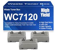 Per Xerox WC7120 008R13089 Vaschetta di recupero toner ad alta capacità compatibile per Xerox DocuCentre IV C2260 C2263 C2265 WorkCente 7120 7125 7220 7225 Stampanti,WC7120-3PC