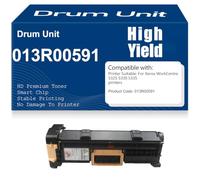 Per Xerox WorkCentre Unità tamburo compatibile con i modelli 5325, 5330 e 5335, codice 013R00591. Tamburo di imaging ad alta capacità, 96.000 pagine.,1PC-Black