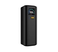 Per XIAOMI 25000mAH 212W Custodia Protettiva in Silicone per Power Bank mobile, Alimentatore, Resistente a Polvere e Sporco, Morbida Cover. (Nero)