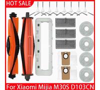 Per Xiaomi Norma Mijia M30S D103CN Robot Aspirapolvere Pezzi di Ricambio di Consumo Spazzola Laterale Principale Filtro Hepa Mop Panno Sacchetto di Polvere Accessori