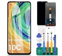 Per Xiaomi Redmi 10C Schermo di Ricambio Per Xiaomi Poco C40 Display LCD Per Redmi 10C Touch Screen 220333QAG Digitizer Assembly Kit di Riparazione (Nero)