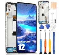per Xiaomi Redmi 12 LCD Display, LCD Schermo per Redmi 12 23053RN02A, 23053RN02Y, 23053RN02I Sostituzione Schermo Touchscreen Digitazer Full Assembly con Riparazione Kit