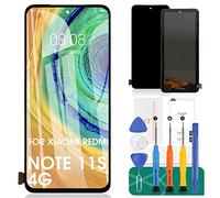 per Xiaomi Redmi Note 11S 4G Display LCD per Xiaomi Redmi Note 11 4G Sostituzione dello Schermo per Xiaomi Poco M4 PRO 4G Touch Screen Digitalizzatore Kit di Riparazione (Nero Senza Cornice)