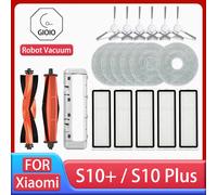 Per Xiaomi Robot Aspirapolvere S10 + / S10 Plus Accessori Spazzola Principale Spazzola Laterale Filtro Hepa Mop Straccio Panno di Ricambio Pezzi di Ricambio