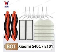 Per Xiaomi Robot Aspirapolvere S40C / E101 Accessori Spazzola laterale principale Mop Panno Filtro HEPA Pezzi di ricambio di ricambio