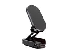 Per Xiaomi Supporto Magnetico Universale Telefono Auto Supporto Magnetico Pieghevole Per Smartphone Cellulare GPS Auto Porta Cellulare Auto(Black)