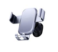 Per Xiaomi Universale Realme Moile Telefono Baseus Metallo Auto Telefono Supporto Gravità Telefono Stand Aria Sfiato Supporto Auto(Silver)