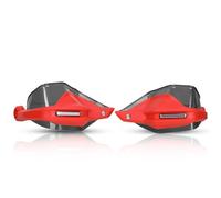 Per XL750 Per Transalp750 2024 2025 Per Transalp 750 Moto Paramani Protezione Leva Parabrezza Copertura Schermo Protezione per manubrio(Big Red and gray)