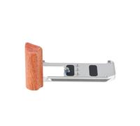 Per XM5 L-Type Camera Manico In Legno Arca Swiss Piastra A Sgancio Rapido L per Accessori per Fotocamera X-M5 Argento