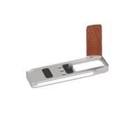 Per XM5 L-Type Camera Manico In Legno Arca Swiss Quick Release L Piastra Compatibile con per Treppiede Argento