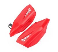 Per XR 190L 150L 125L 650L XR250R 400R CRF300L CRF250L CRF230L XR400 Protezione Mani Motocicletta Manubrio Paramani motociclette(ROSSO)