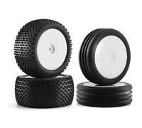 Per XRAY Per Serpent SRX2 SRX4 Per Traxxas Per Bandit Per Tekno Per Tamiya DT02 1/10 2WD 82 E 87 Mm RC Fuoristrada Per Buggy Auto Pneumatici In Gomma Parti