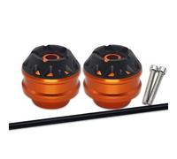 Per XT1200Z Per XT1200ZE Per Super Per Tenere 2010-2024 Motocicletta Drop Ball Anteriore Posteriore Ruota Forcella Slider Protector Parti Accessori Moto Ruota Asse Paratelaio(Orange,Front Wheel)