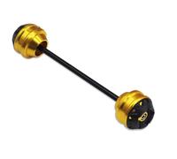 Per XT1200Z Per XT1200ZE Per Super Per Tenere 2010-2024 Motocicletta Drop Ball Anteriore Posteriore Ruota Forcella Slider Protector Parti Accessori Moto Ruota Asse Paratelaio(Yellow,Rear Wheel)