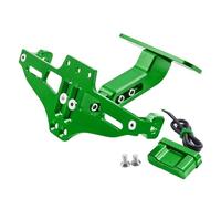 PER XZ 750 SE XZ750SE XZ750 SE 1981-1983 TUTTI GLI ANNI Regolabile Con Supporto Per Targa Moto Leggero Motociclo(Verde)
