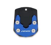Per Y&AMAH&A YZF-R15 YZFR15 V3/V4 17-23 Moto CNC Cavalletto Laterale Supporto Estensione Piastra Allargamento Cavalletto(Blue-2)