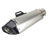 Per Y&amaha FZ1 R6 R15 51 Mm Moto Scarico Silenziatore Tubo Centrale Moto Silenziatore Posteriore(2)