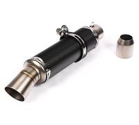 Per Y&amaha FZ6 Tmax 530 Msx125 Per MT-07 Universale 51MM Moto Marmitta Tubo Di Scarico Fuga Moto Silenziatore Posteriore(6)