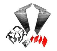 Per Y&Amaha MT-09 FZ-09 MT09 FZ09 SP 2021-2023 Moto Sport Downforce Spoiler Laterali Aerodinamico Vento Ala Deflettore Ali Laterali Per Moto(Carbon Look-R)