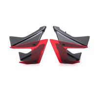 Per Y&amaha MT07 MT 07 Spoiler Laterali Naked Per Motocicletta, Alettoni Fissi, Carenatura, Accessori kit spoiler(rosso)