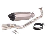 Per Y&amaha NMAX125 NMAX155 2021 2022 Moto Escape Modifica Tubo Di Scarico Anteriore Moto Silenziatore Posteriore(11)