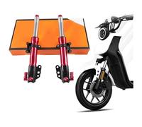 Per Y&amaha Per Cygnus-X BWS RSZ JOG 30/33 Core 360mm 400mm Moto Forcella Anteriore Smorzamento Ammortizzatore Anteriore Ammortizzatore Per Moto(33 Core 400mm Red)