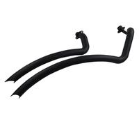 Per Y&amaha Per Drag Star Per V-star 650 XVS650 DS650 XVS400 650A Per DRAGSTAR 400 Sistema Di Scarico Completo Tubo Silenziatore Marmitta moto silenziatore posteriore(Type B Black)