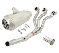 Per Y&amaha Per MT-09 FZ-09 FJ09 Per MT09 Per TRACER 900 GT Moto DB Killer Tubo Scarico Escape Sistema Completo Marmitta Con Collegamento Anteriore scarico silenziatore marmitta(C)