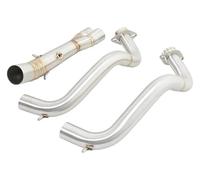 Per Y&amaha Per MT07 FZ 07 XSR 700 2014-2021 Sistema Di Scarico Per Motocicletta Tubo Collegamento Anteriore Silenziatore Terminale Da 50,8 Mm moto silenziatore posteriore(A)